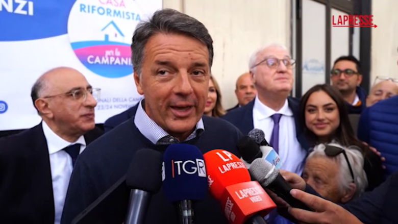 Regionali Campania, Renzi: "Cirielli annuncia aumento pensioni minime? Promesse last minute da campagna elettorale"