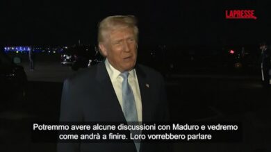 Venezuela, Trump apre al dialogo: "Possibili discussioni con Maduro"