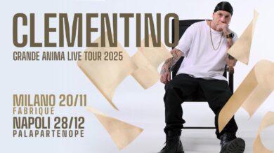 Clementino Live Tour 2025, Milano e Napoli date evento