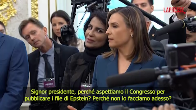 Caso Epstein, Trump a una giornalista di Abc: "Lei è una reporter terribile, la vostra è un'azienda schifosa"