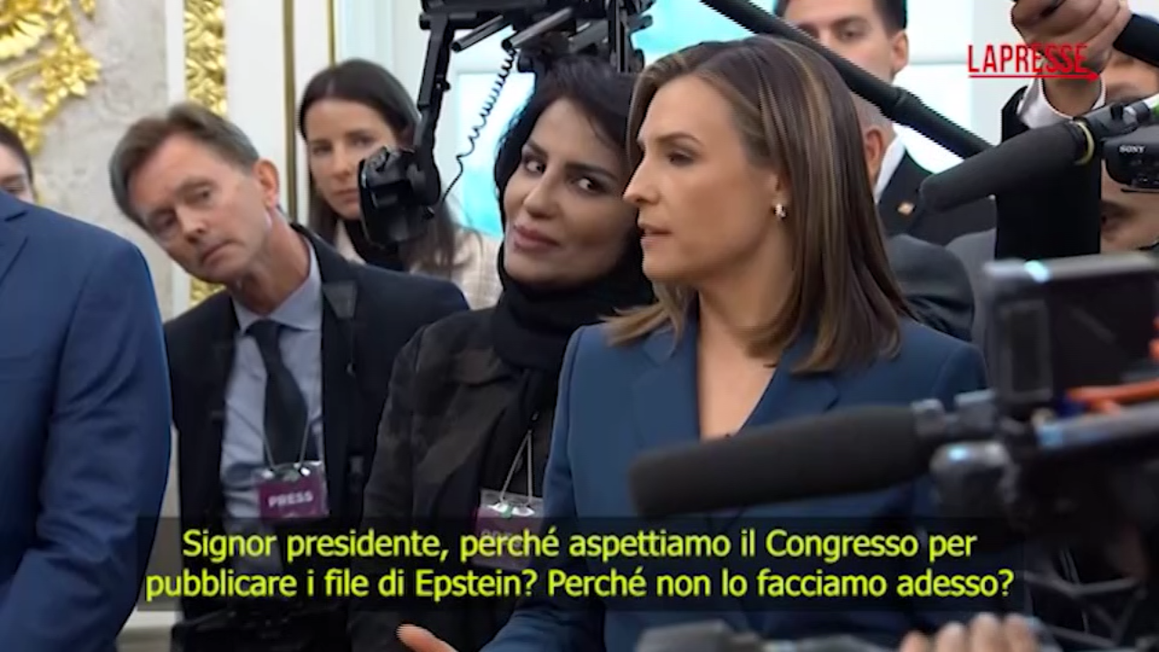 Caso Epstein, Trump a una giornalista di Abc: "Lei è una reporter terribile, la vostra è un