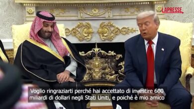 Usa, Trump: “Arabia Saudita pronta a investire fino a un trilione di dollari negli Stati Uniti”