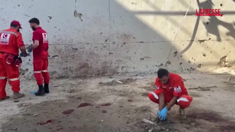 Raid israeliano in Libano, si cercano resti umani in un campo palestinese