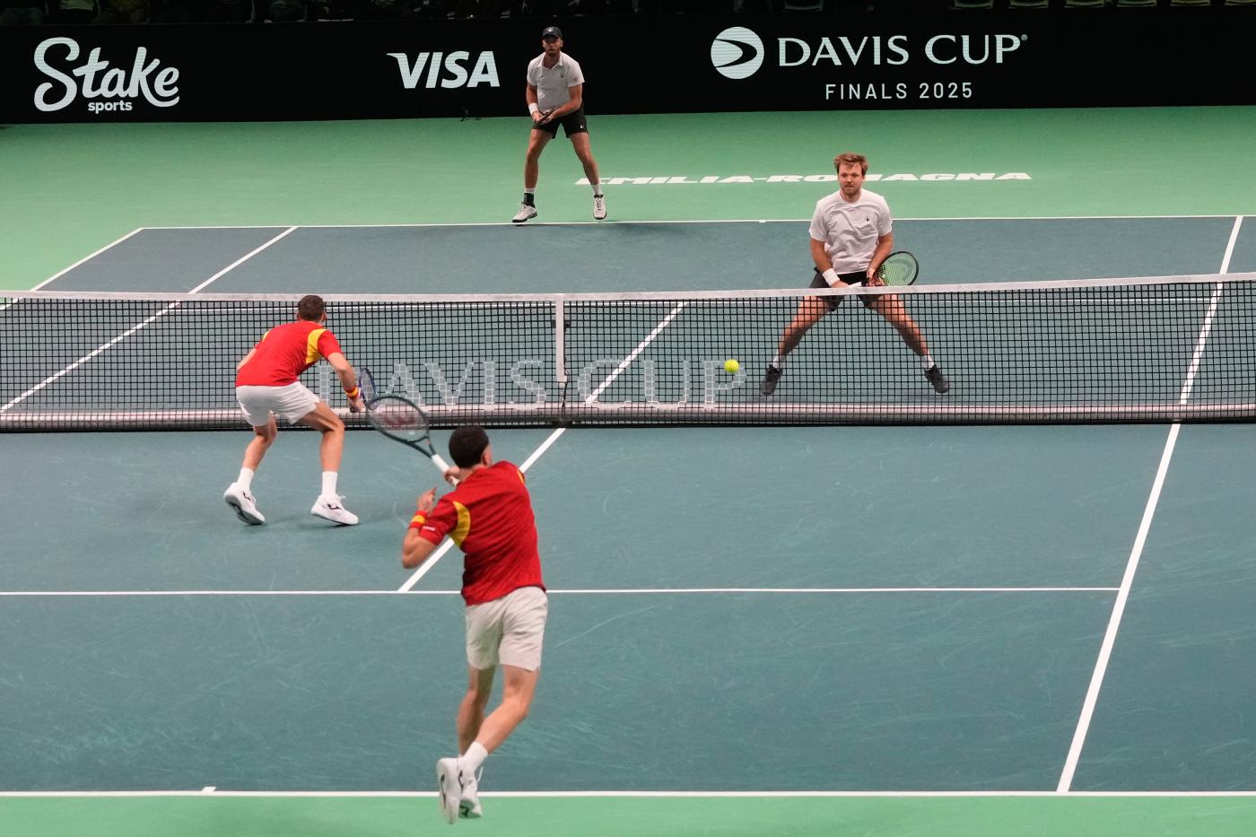 Coppa Davis, la finale sarà Italia-Spagna