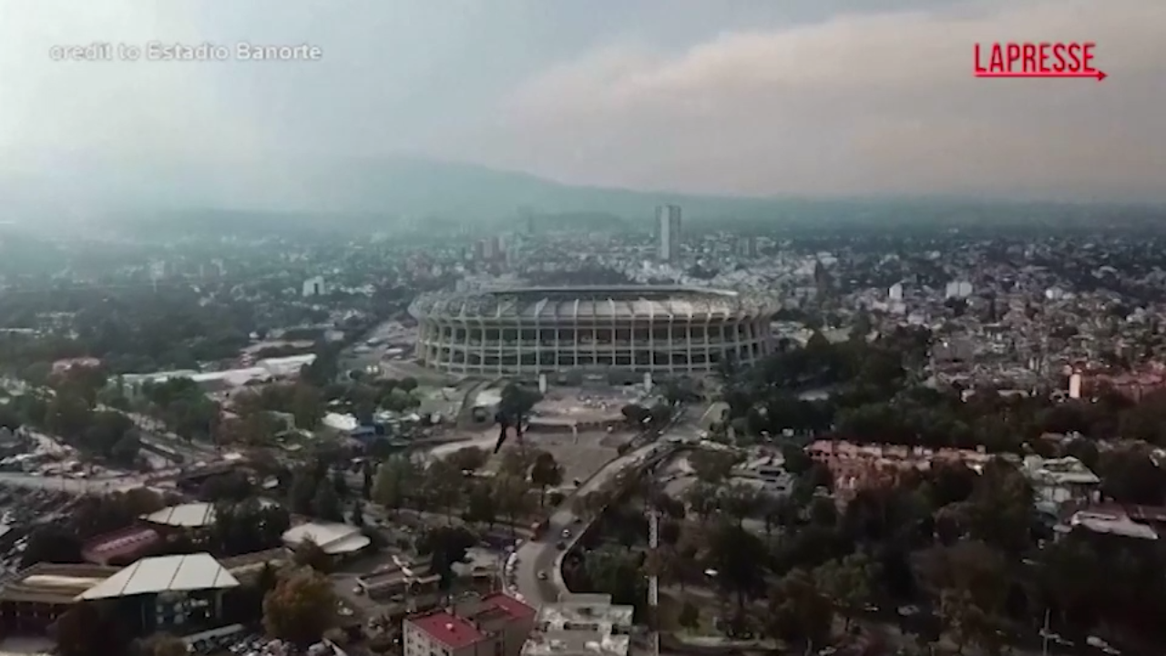 messico in corso la ristrutturazione dello stadio atzeca in vista dei mondiali 2026