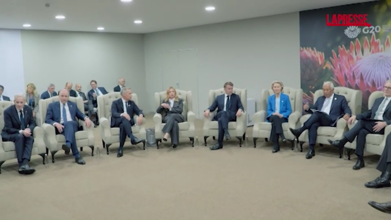 ucraina riunione coalizione dei volenterosi a margine g20 johannesburg