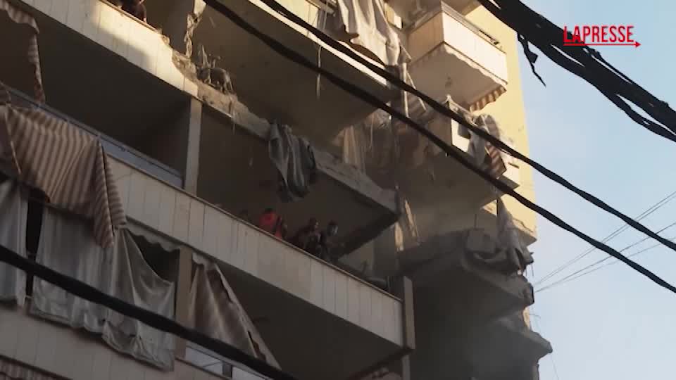 Libano, raid di Israele su Beirut: l Libano, raid di Israele su Beirut: l