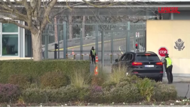 Ginevra, le misure di sicurezza per l'incontro tra Usa e Ucraina: le immagini