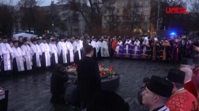 Ucraina, la commemorazione delle vittime della "grande carestia" di Stalin