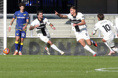 Verona-Parma 1-2, la doppietta di Pellegrino regala il successo agli emiliani