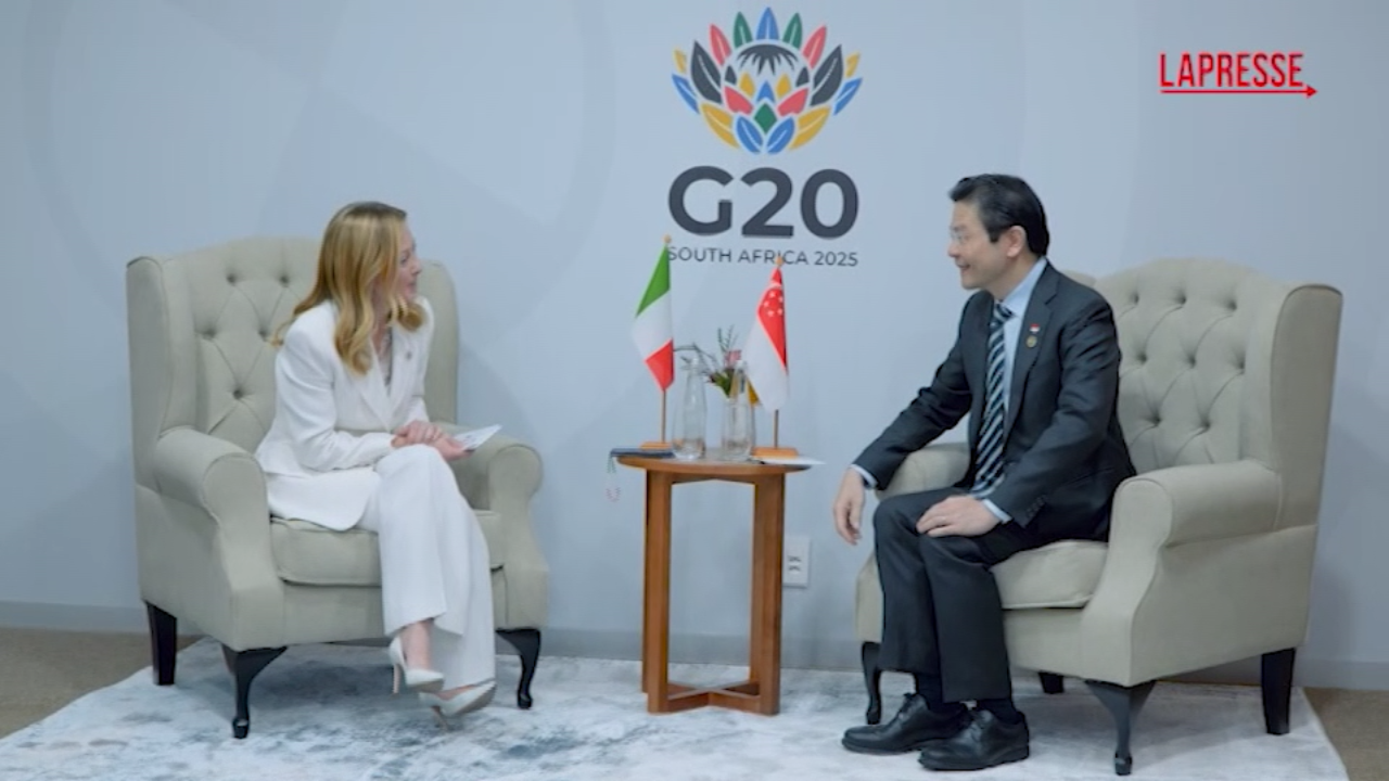 G20, Meloni vede premier Singapore: focus su collaborazione bilaterale e AI G20, Meloni vede premier Singapore: focus su collaborazione bilaterale e AI