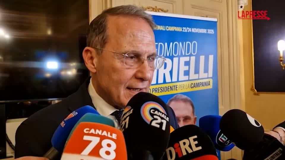 Gli auguri di Cirielli a Fico: "In bocca al lupo di cuore nell Gli auguri di Cirielli a Fico: "In bocca al lupo di cuore nell
