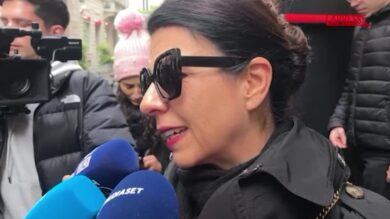 Ornella Vanoni, Geppi Cucciari in lacrime prima dei funerali