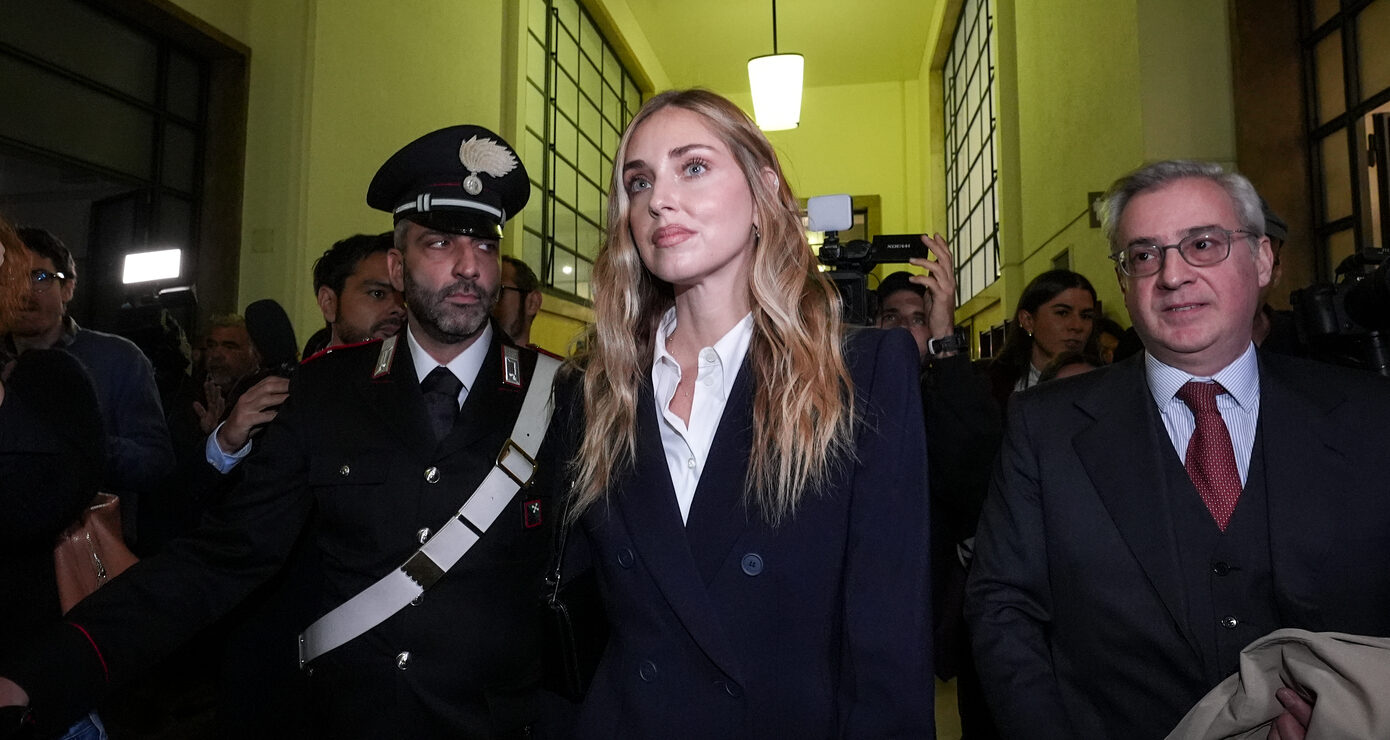 pandoro gate chiara ferragni in tribunale a milano
