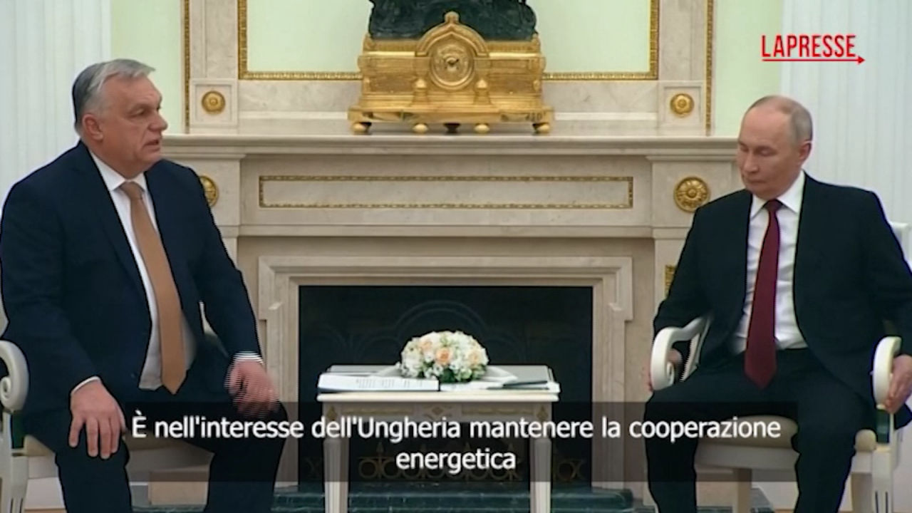 vertice orb224n putin budapest chiede pi249 petrolio e gas a mosca