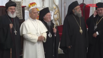 Papa Leone XIV a Istanbul incontra i Capi delle Chiese e delle Comunità cristiane