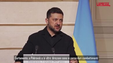 Ucraina, Zelensky all'Eliseo: "Abbiamo bisogno dell'Europa"