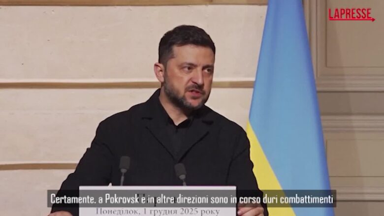 Ucraina, Zelensky all'Eliseo: "Abbiamo bisogno dell'Europa"