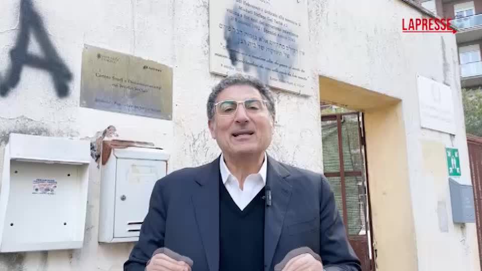 Roma, vandalizzata sinagoga a Monteverde. Fadlun: "Governo fermi spirale d