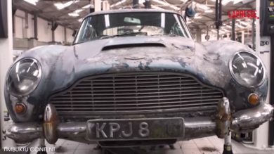 Da vecchio rottame a gioiello a quattro ruote: il restauro della storica Aston Martin è sorprendente
