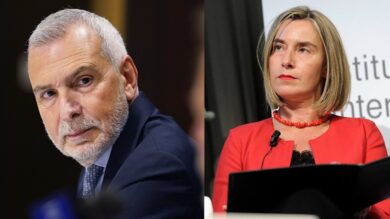 Federica Mogherini tra i fermati nell’inchiesta su frode a Ue, coinvolto anche Sannino. Mosca all’attacco