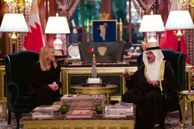 Meloni in Bahrein: “L’Italia può essere per il Golfo la porta d’accesso all’Europa”