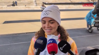 Milano-Cortina 2026, Paolini: "Spero che torcia unisca tutta l'Italia con i valori dello sport"