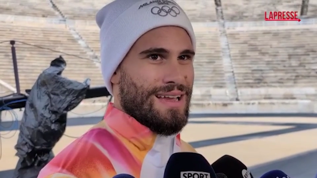 milano cortina 2026 ganna tedoforo ad atene bella emozione avrei voluto fare pi249 km