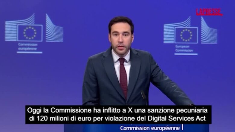 X, la Ue sanziona Elon Musk: multa da 120 milioni per aver violato le regole digitali
