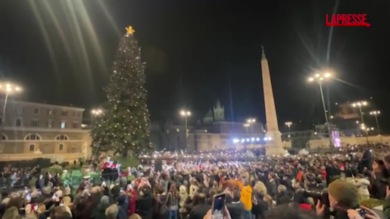 Roma, il conto alla rovescia per l'accensione dell'albero di Natale