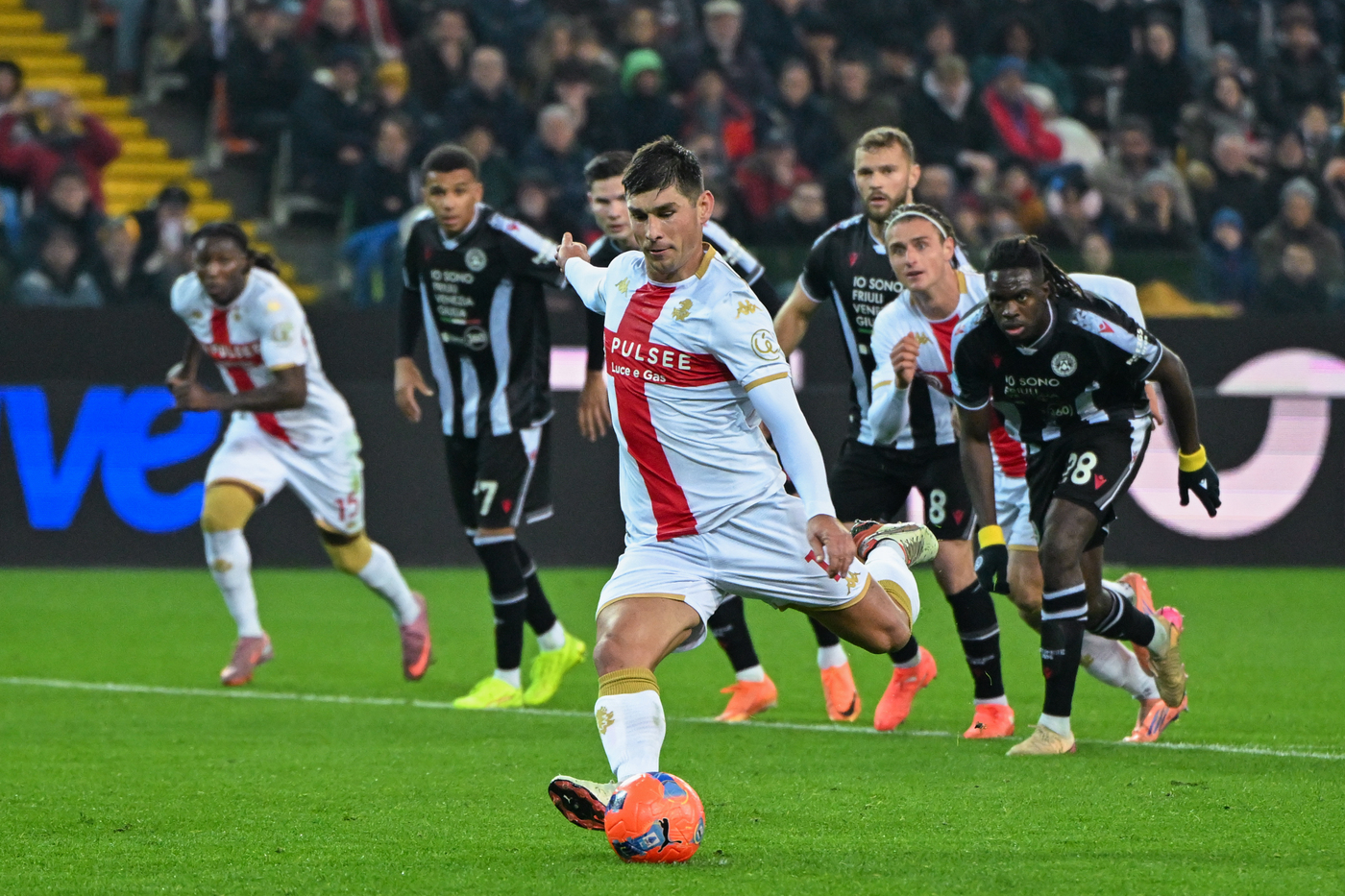 Udinese Genoa 1 2, secondo successo consecutivo per De Rossi