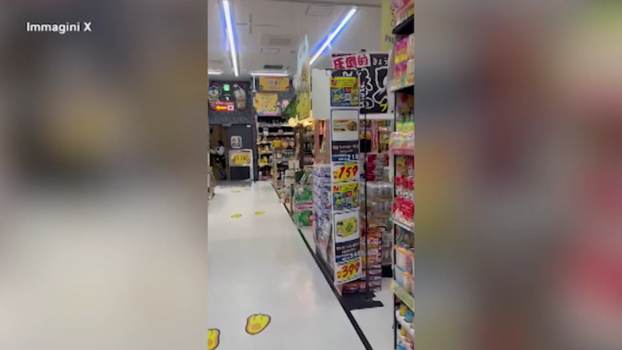 Terremoto in Giappone: il sisma nei video postati sui social