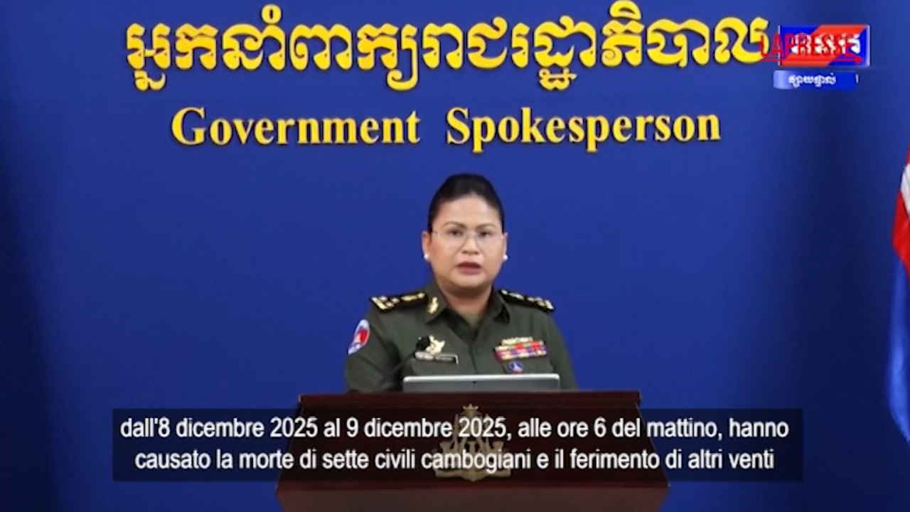 thailandia cambogia phnom penh invitiamo bangkok a rispettare accordo cessate il fuoco da Lapresse.it thailandia cambogia phnom penh invitiamo bangkok a rispettare accordo cessate il fuoco