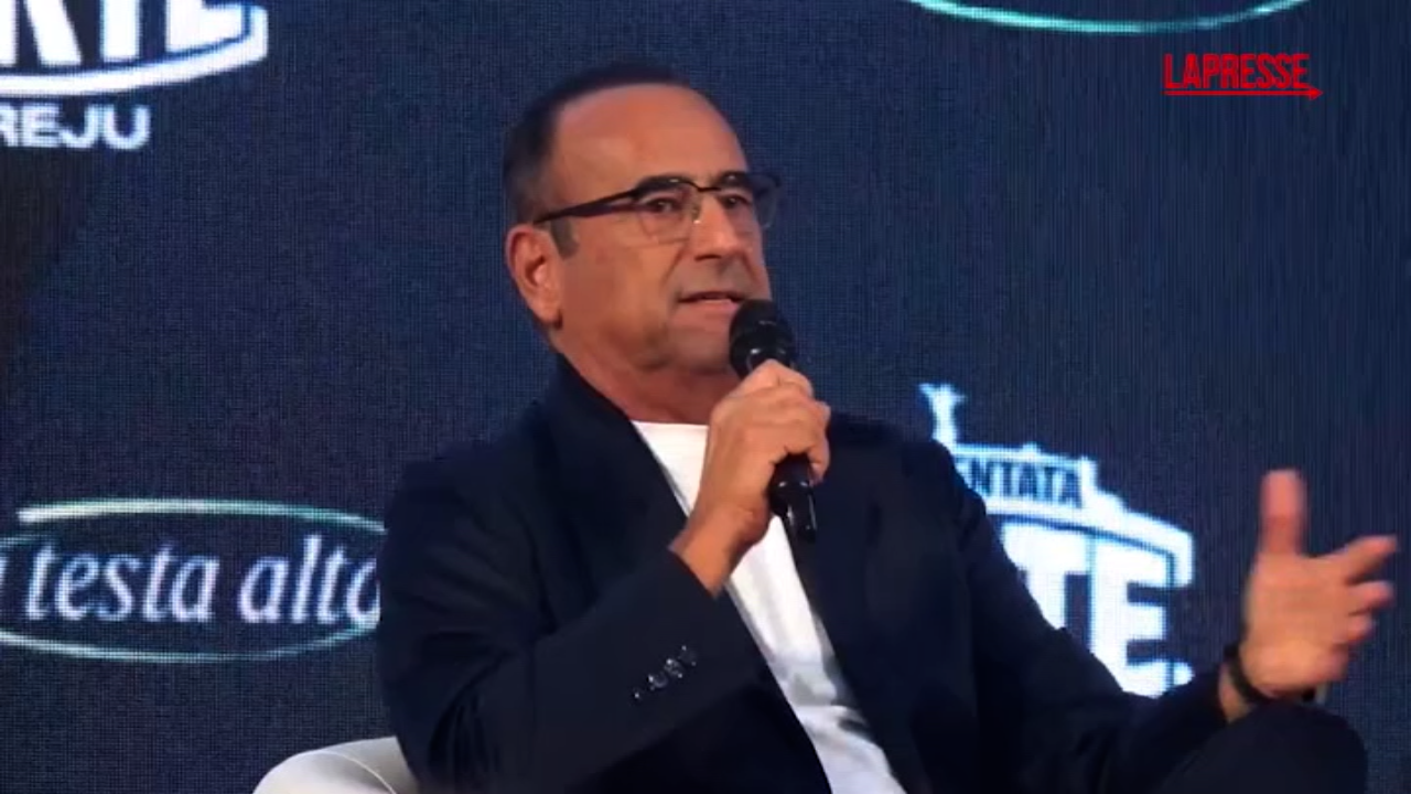 Sanremo 2026, Carlo Conti ad Atreju: “Poche polemiche, sono preoccupato” Sanremo 2026, Carlo Conti ad Atreju: “Poche polemiche, sono preoccupato”