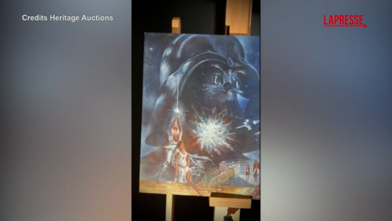 Guerre Stellari, un poster di Star Wars del 1977 venduto per 3,9 mln dollari