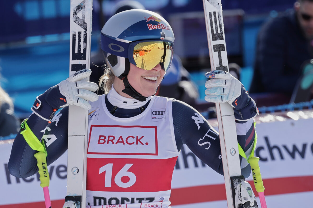 Lindsey Vonn vince a 41 anni la discesa libera di St.Moritz, Goggia quarta