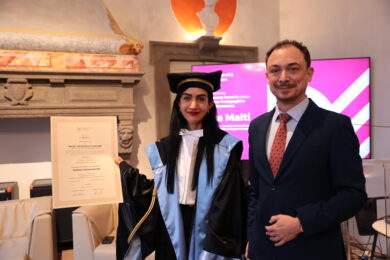 All’Università Pegaso Laurea honoris causa in Scienze Pedagogiche a Tina Malti
