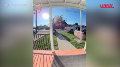San Francisco, fuga di gas distrugge casa: l'esplosione ripresa dalle telecamere di sicurezza