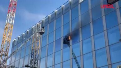 Roma: incendio in palazzo dell'Enel, nessuna persona coinvolta