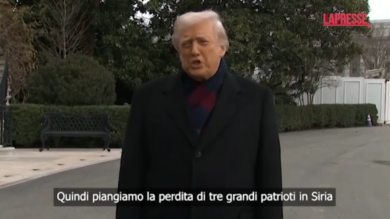 Siria, Trump: "L'America reagirà, è stato un attacco dell'ISIS contro di noi"