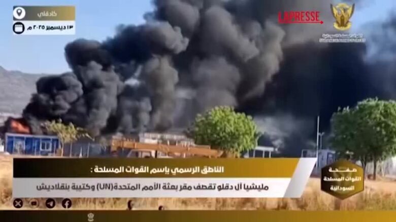 Sudan, 6 caschi blu uccisi in un attacco con droni contro base Onu