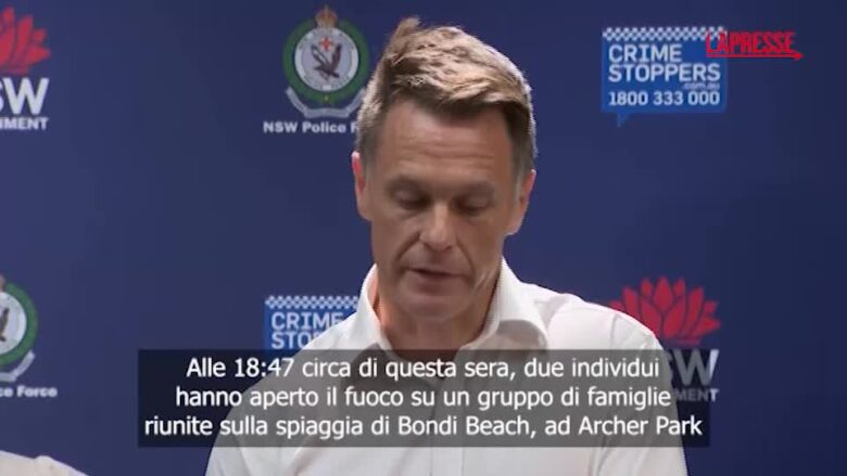 Sparatoria a Bondi Beach, il premier del Nuovo Galles del Sud: "Attacco alla comunità ebraica"