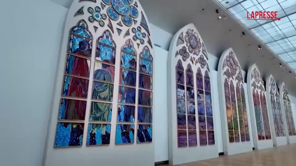 notre dame svelate le nuove vetrate della cattedrale di parigi da Lapresse.it notre dame svelate le nuove vetrate della cattedrale di parigi