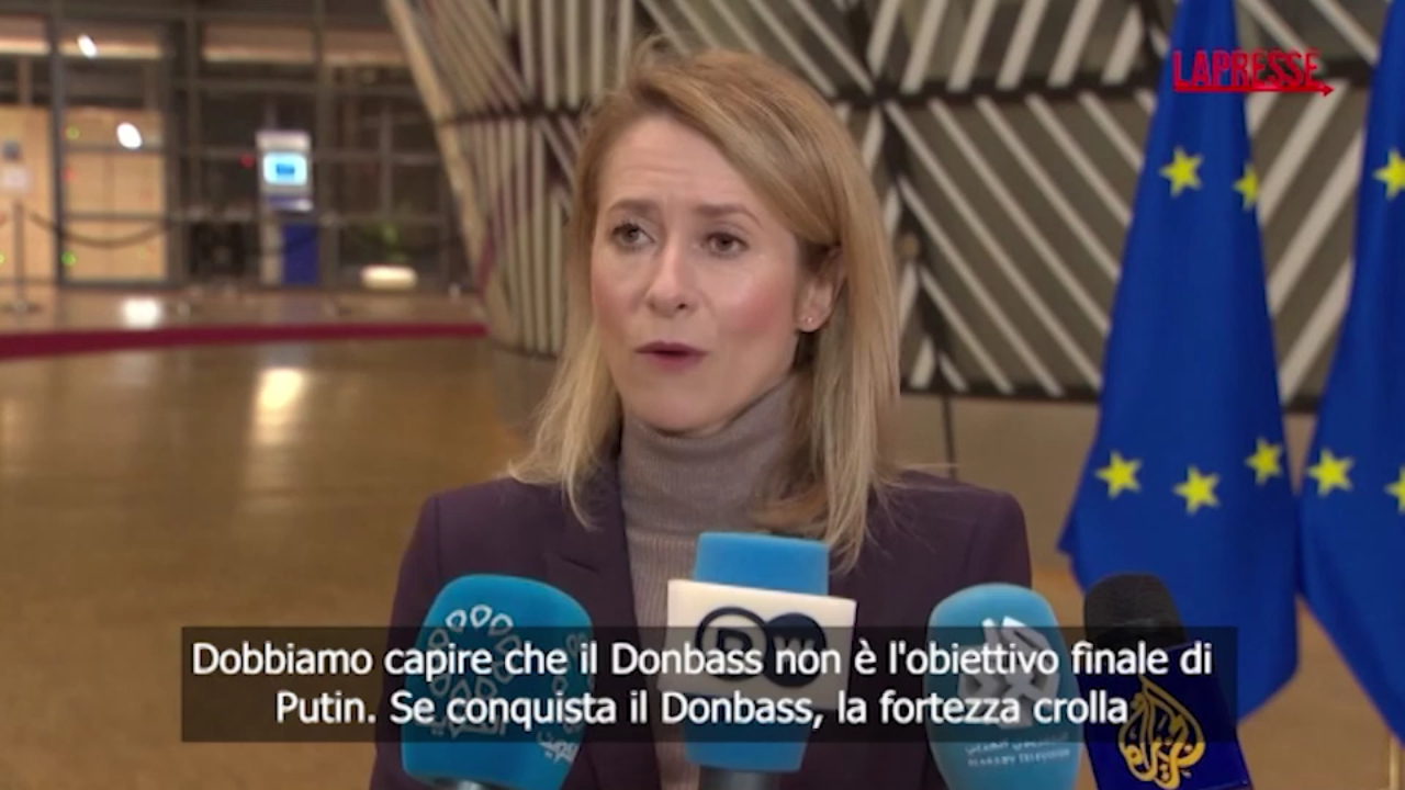 ucraina kallas se putin conquista il donbass crolla la fortezza da Lapresse.it ucraina kallas se putin conquista il donbass crolla la fortezza