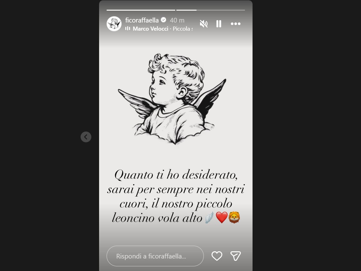 Raffaella Fico ha perso il bimbo che aspettava da Armando Izzo: “Chiediamo rispetto e silenzio” Raffaella Fico ha perso il bimbo che aspettava da Armando Izzo: “Chiediamo rispetto e silenzio”