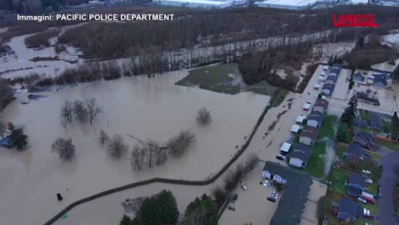 Usa, i gravi danni delle inondazioni record nello Stato di Washington