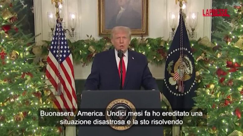Trump, il discorso alla Nazione: “11 mesi fa ho ereditato un disastro”