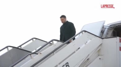 Consiglio Ue, l'arrivo di Zelensky a Bruxelles