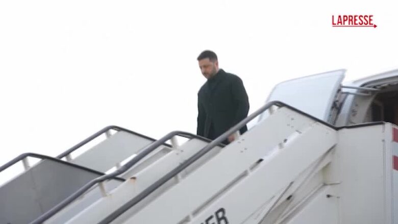 Consiglio Ue, l'arrivo di Zelensky a Bruxelles