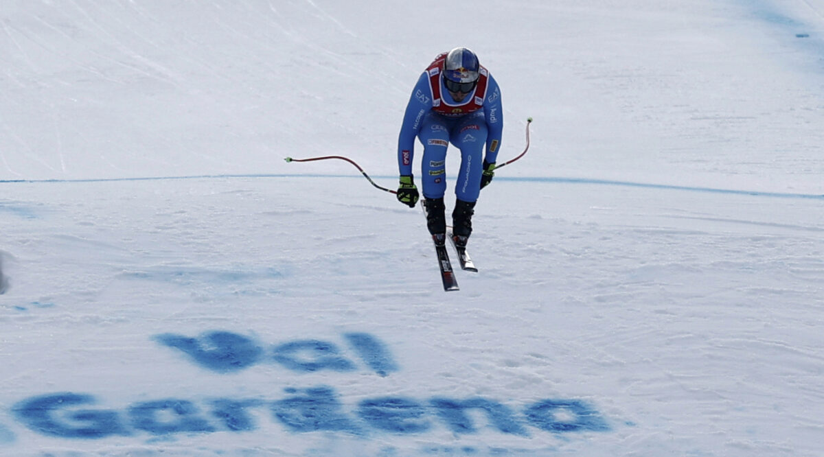 Dominik Paris terzo nella discesa di Cdm in Val Gardena: vince Odermatt